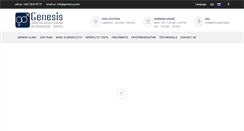 Desktop Screenshot of genesis-cy.com