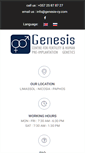 Mobile Screenshot of genesis-cy.com