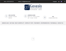 Tablet Screenshot of genesis-cy.com